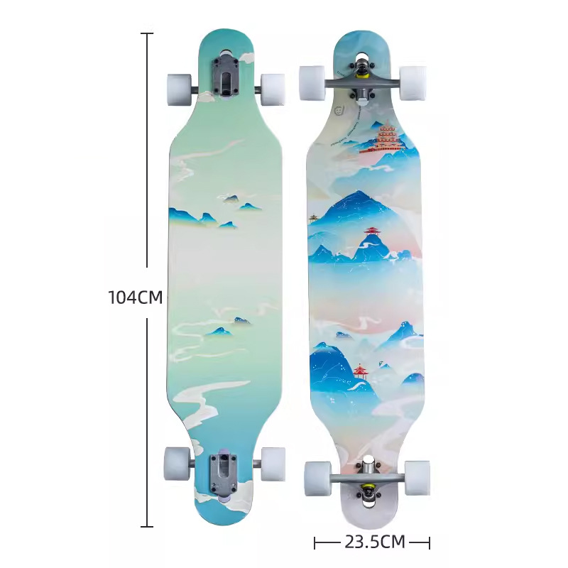 Mountain water fairyland, 41 inches long plate + protection + tool kit